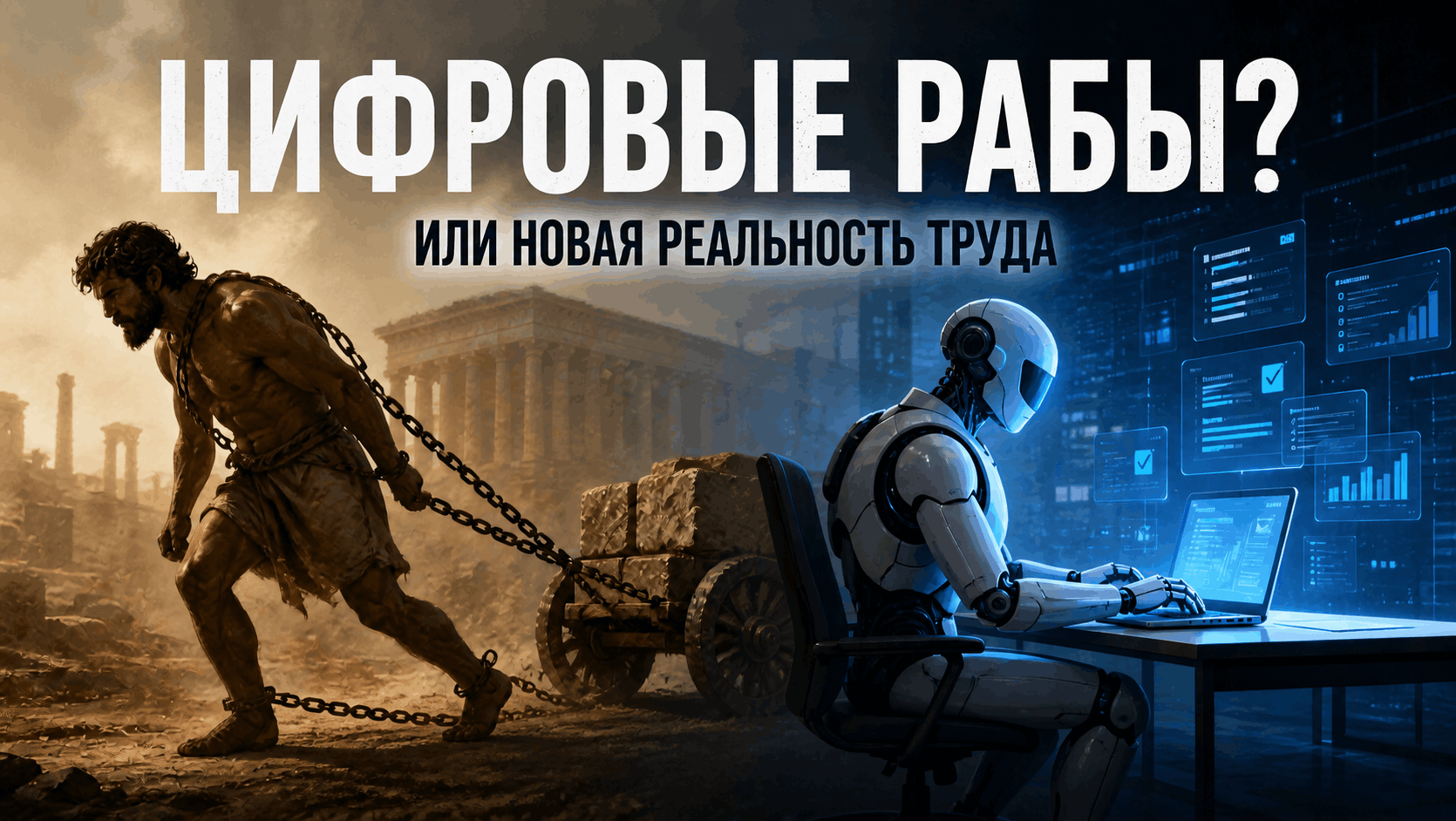 Мы снова строим рабовладельческое общество. Только рабы – цифровые?