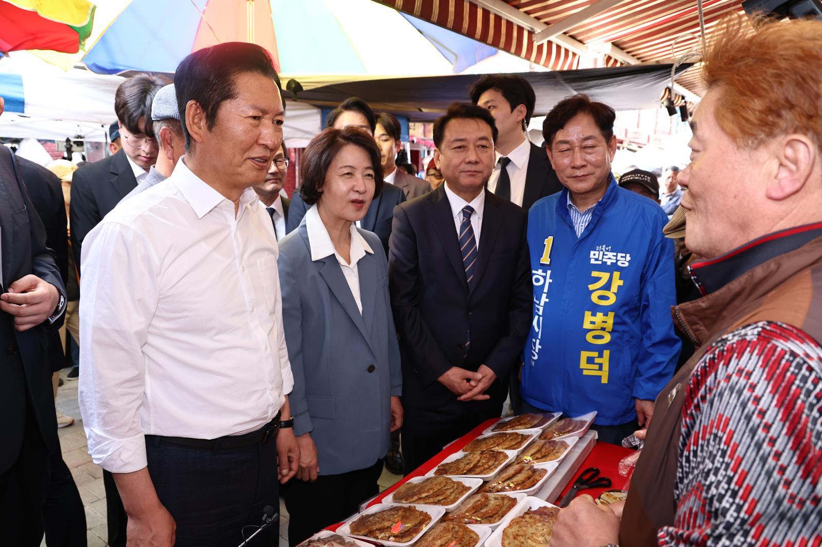 정청래 “마음 속에 둔 인재 후보 있어”…추가 영입 시사