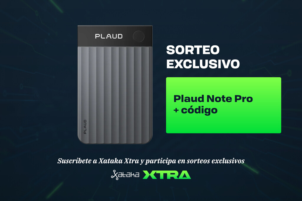 Nuevo sorteo exclusivo para suscriptores de Xataka Xtra: así puedes conseguir un Plaud Note Pro