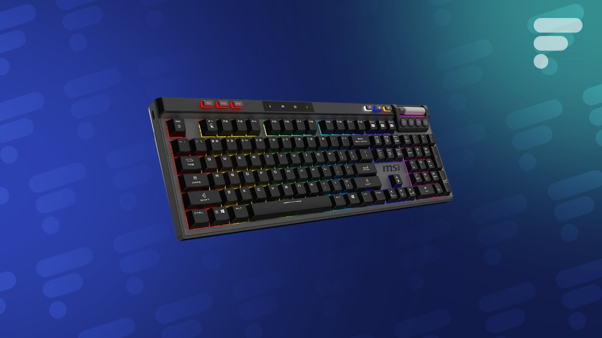 Ce clavier silencieux et personnalisable de MSI trouvera sa place dans tous les setups pour moins de 100 euros