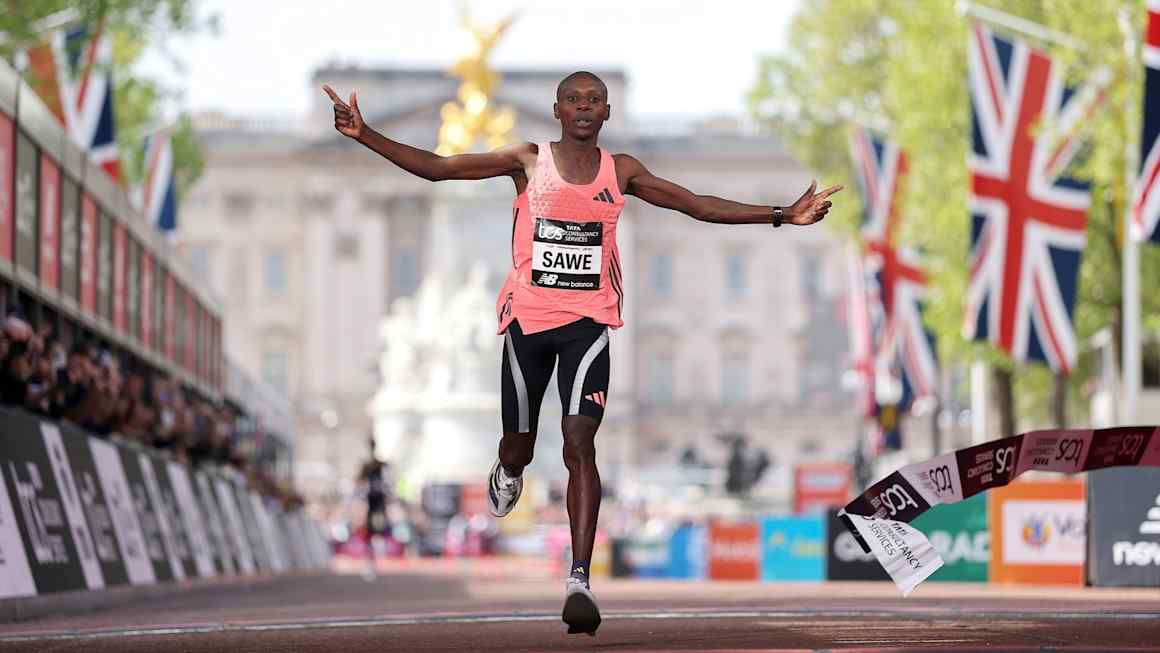 Sabastian Sawe is first person to win a marathon in under 2 hours