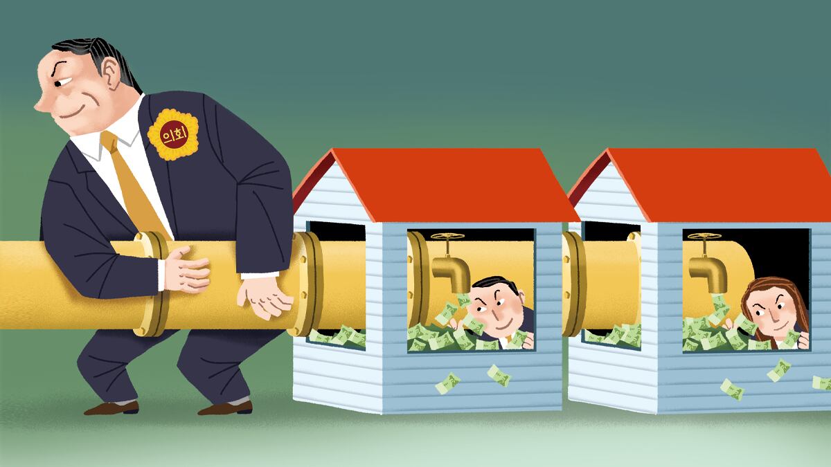 언니가 의원 되자, 동생 회사 매출 2배