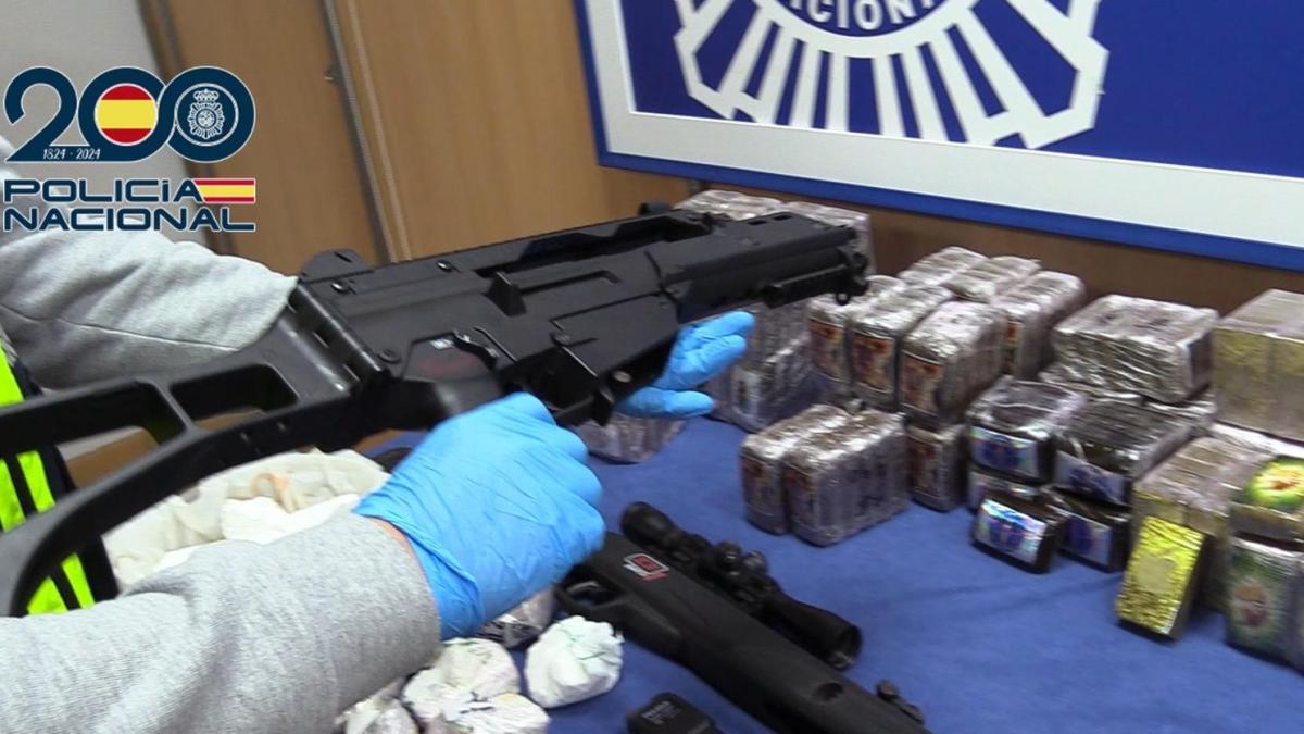 La Policía aprieta al narco con un “boom” de incautaciones: 70 toneladas de hachís en 2025
