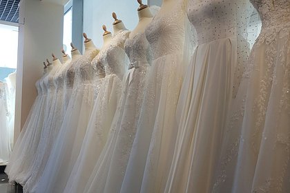 Салоны начали брать расписки с невест при покупке свадебных платьев