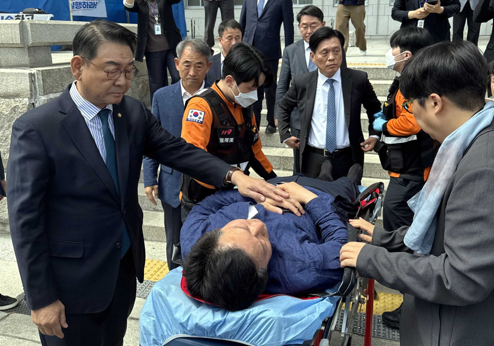 ‘단식농성’ 與 안호영 “최종 책임은 당대표에…퇴원 후 문제 바로잡을 것”