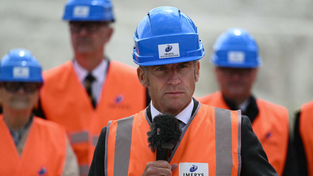 Inauguration d'une mine de lithium : Macron défend sa stratégie en matière de projets industriels