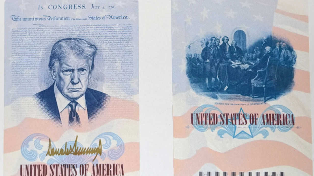 Trump to put his picture in US passports, shattering another norm