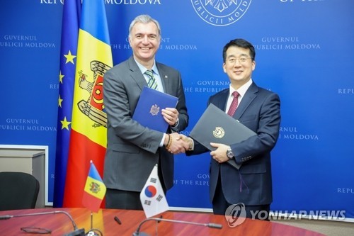S. Korea-Moldova economic cooperation pact takes effect