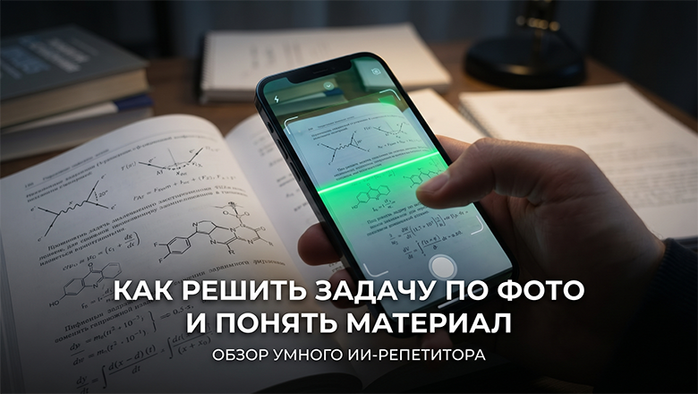 Как решить задачу по фото и понять материал: обзор умного ИИ-репетитора