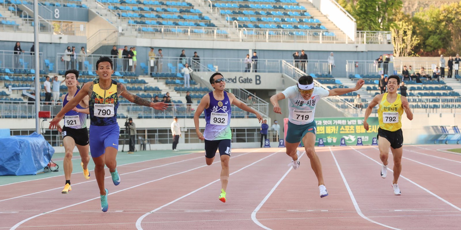 육상 배건율, 남자 400m 역대 9위 기록…전국종별선수권 우승