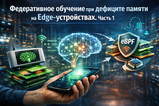 Федеративное обучение в условиях дефицита памяти на Edge-устройствах. Часть 1