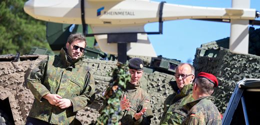 Friedrich Merz und Lars Klingbeil beim Heer: Es rummst gewaltig