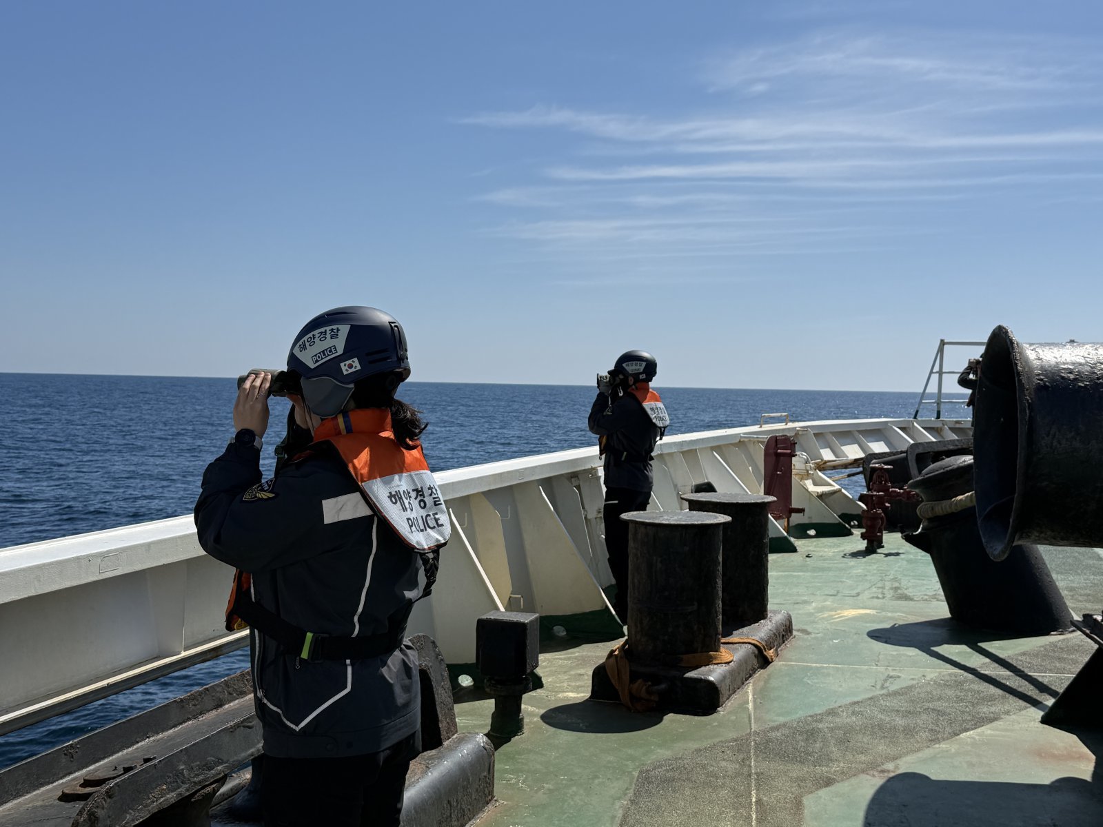 독도 북동방 추락 선원 수색 3일 차…한·일 합동 수색 총력