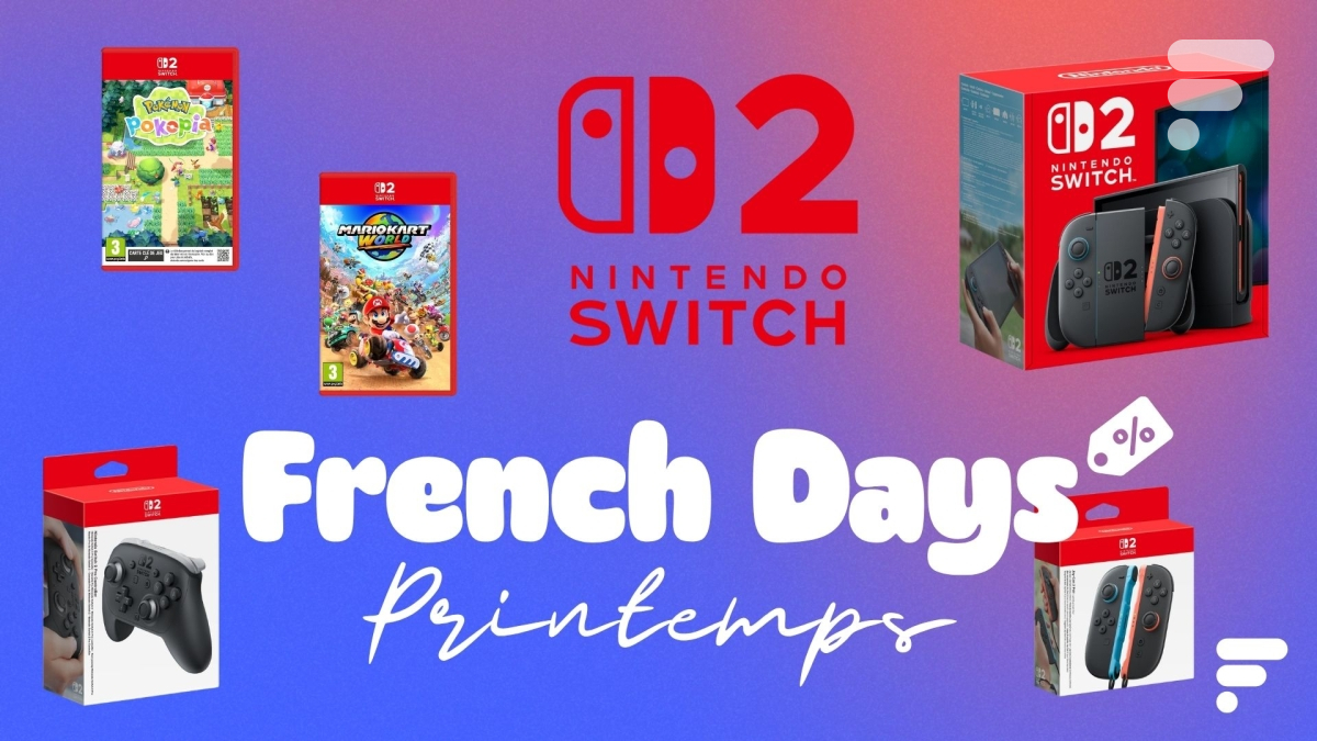 French Days 2026 spécial gaming : les indispensables Nintendo Switch 2 à prix cassés