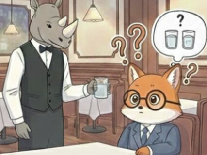 ‘still water’… 외국 레스토랑에서 마주한 첫 번째 관문