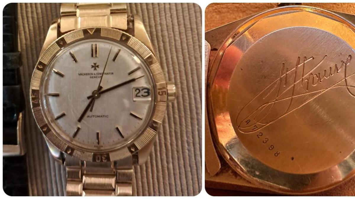 La historia del reloj de oro con la firma de Franco que acabó en manos de un médico catalán