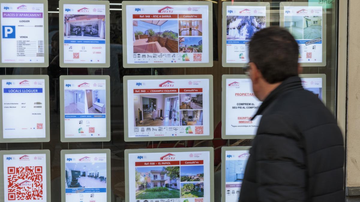 Los hogares con vivienda en propiedad caen al 64% desde el estallido de la burbuja
