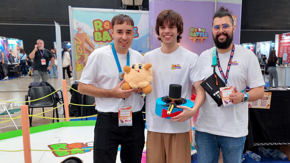 Una batalla entre aspiradoras inspira 'Roombattle', el alocado debut del estudio catalán Dust Games