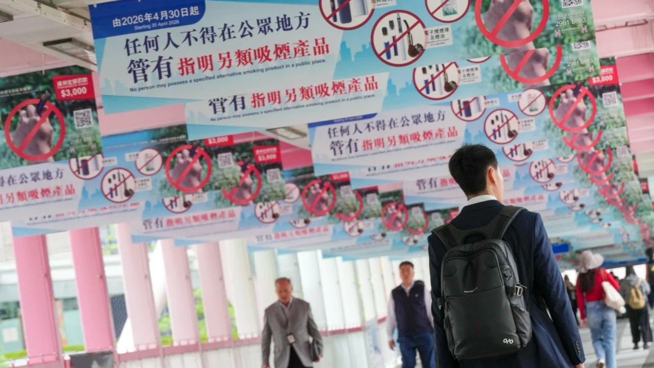 Hong Kong steps up enforcement as online e-cigarette sales continue despite ban