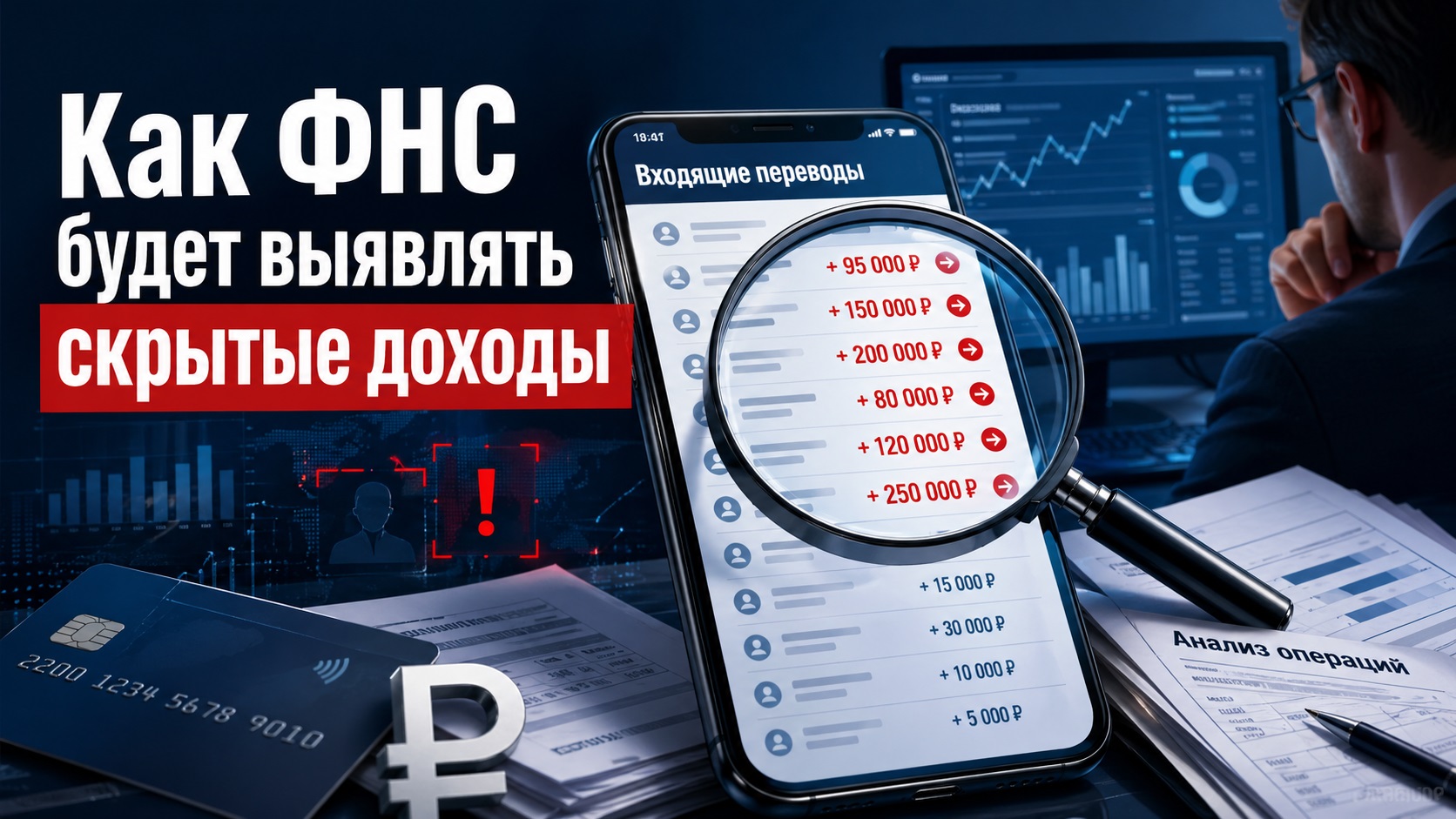 Как ФНС будет выявлять скрытые доходы