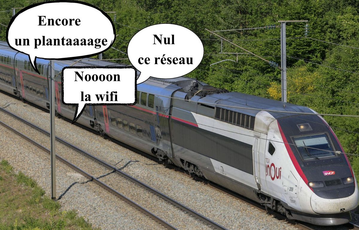 SNCF : « Échec du chargement »… On a percé le mystère du wifi qui rame dans le train