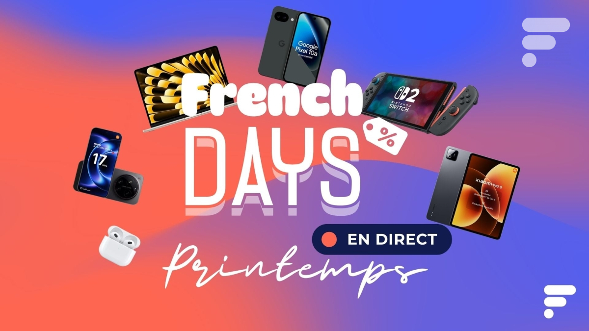 French Days 2026 : voici le TOP 60 des meilleures offres Tech du week-end