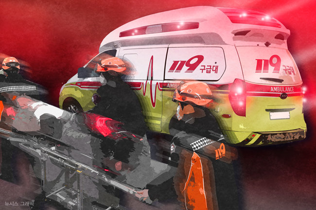 폐지 수레 끌던 70대 치어 숨지게 한 60대 입건