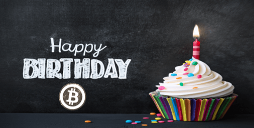 ハッピーバースデー、ビットコインが10月31日9周年を迎える