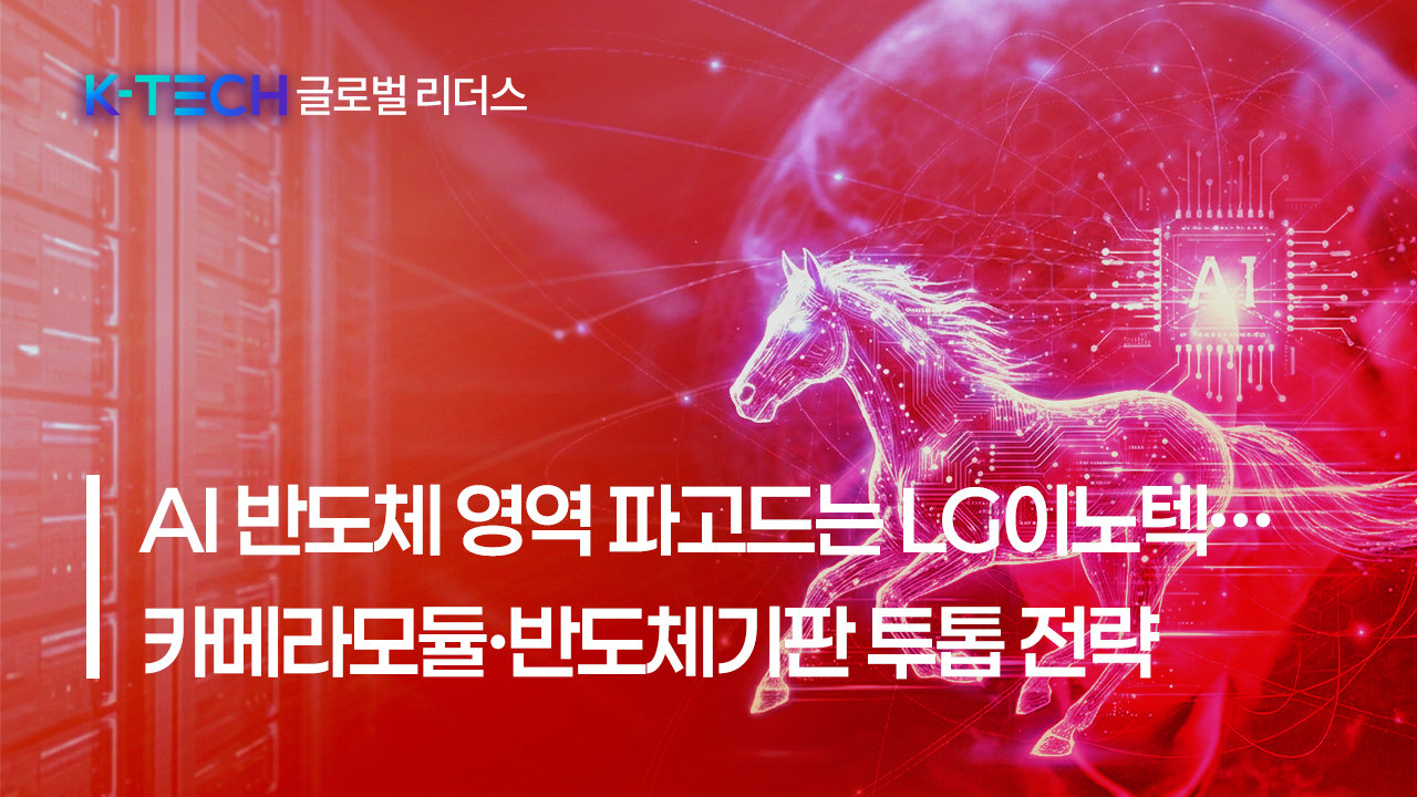 [K-TECH 글로벌 리더스] 〈LG그룹④〉AI 반도체 영역 파고드는 LG이노텍… 카메라모듈·반도체기판 투톱 전략