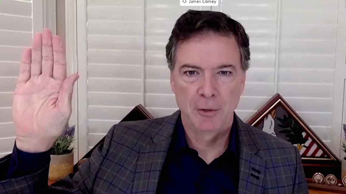 US prosecutors charge James Comey with threatening life of Donald Trump