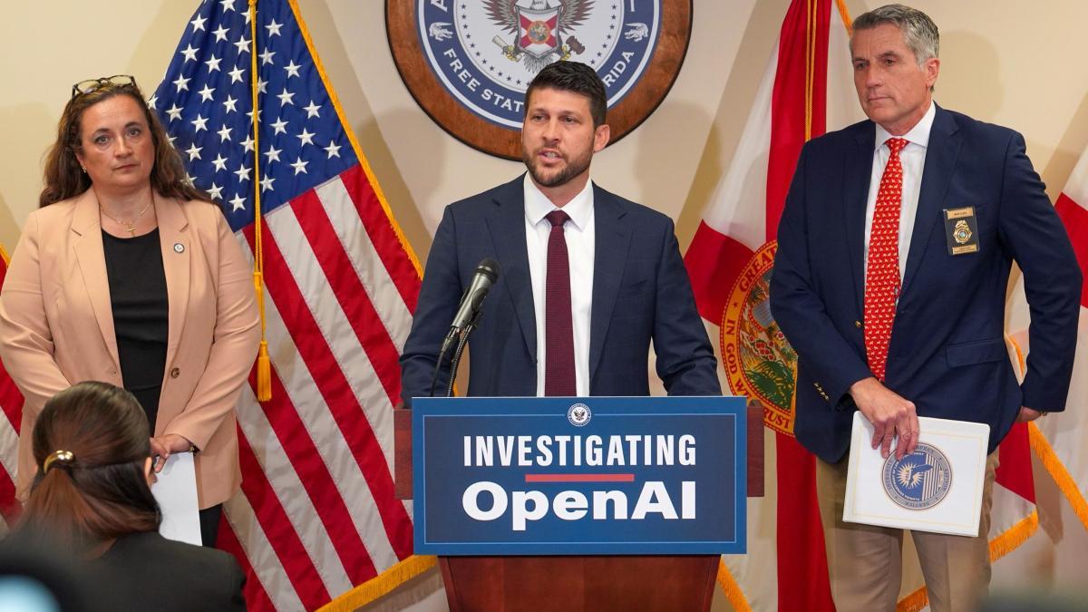 Florida anuncia una investigación criminal contra ChatGPT por “aconsejar” a un tirador