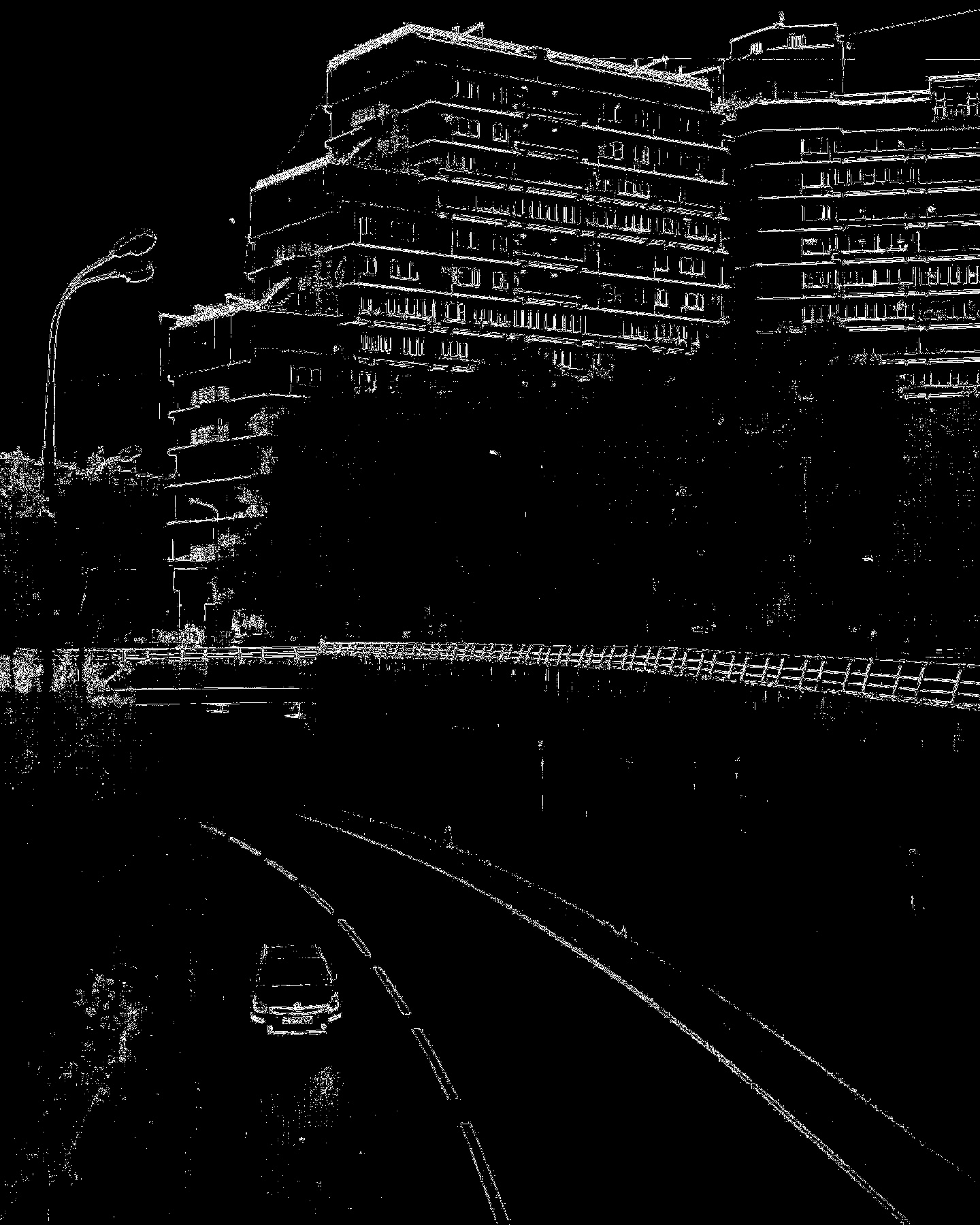 Методы обнаружения контуров в изображении: пространственные фильтры