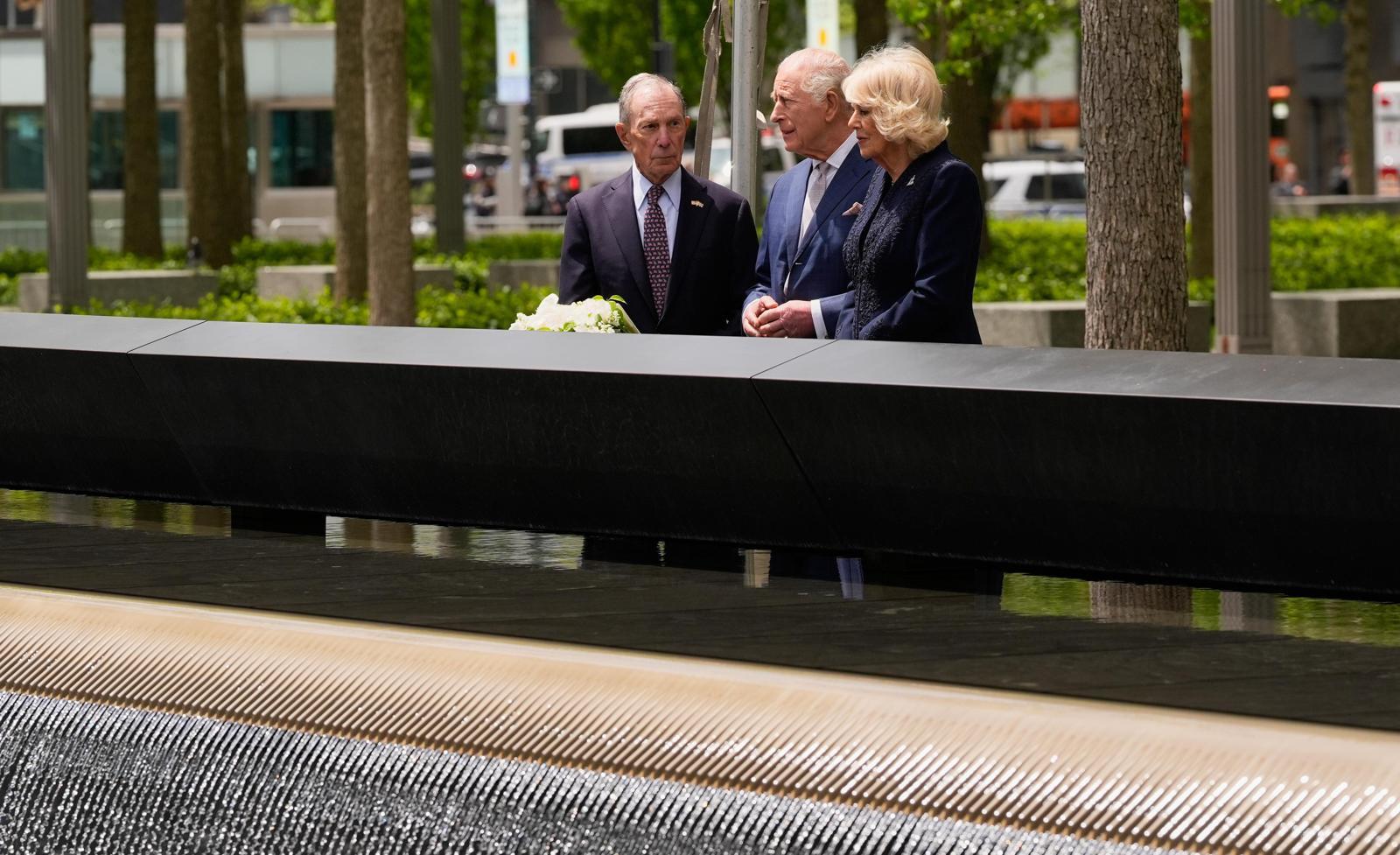 英찰스3세, 9·11 헌화 “美와 변함없는 연대”