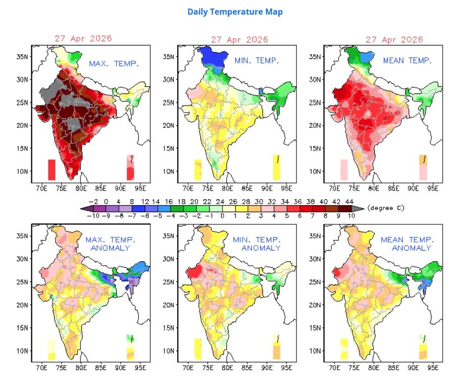 인도 벌써 47도 ‘극한 폭염’…초등학교는 휴교, 열사병 병동도 생겼다