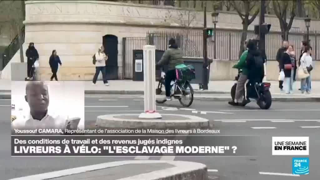 France : les revenus des livreurs de repas en baisse, un "esclavage moderne" ?