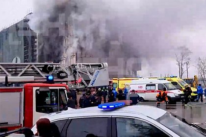 В Москве семь человек пострадали при пожаре на стройке девелопера «Алкон»