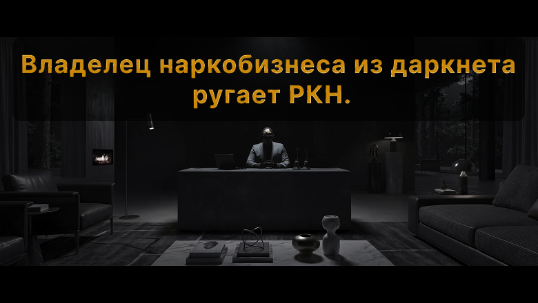 Владелец наркобизнеса из даркнета ругает РКН