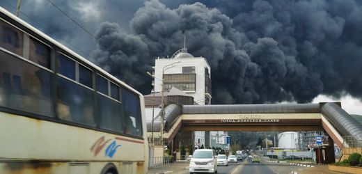 Russland: Erneuter Brand in Ölraffinerie in Tuapse nach Drohnenangriff