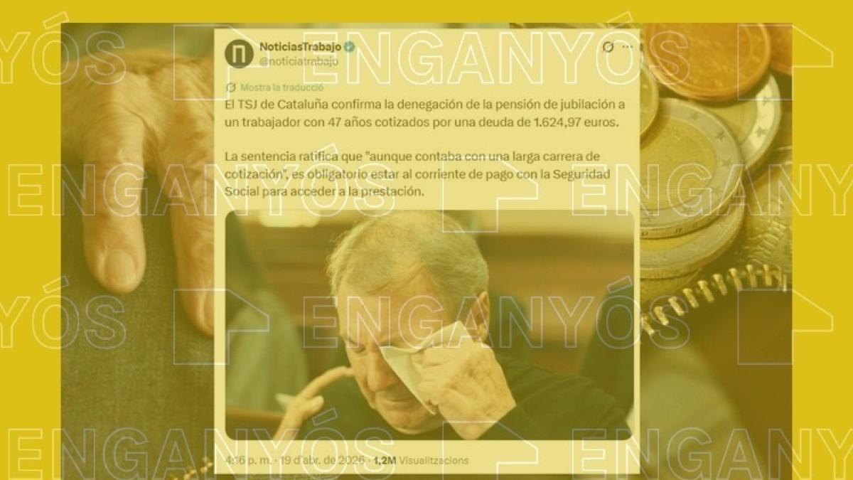 La Seguridad Social puede denegarte la pensión de jubilación por deudas, pero puedes recuperarla saldándolas