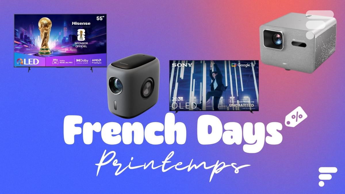 Les 6 meilleures offres TV et vidéoprojecteurs de ces French Days